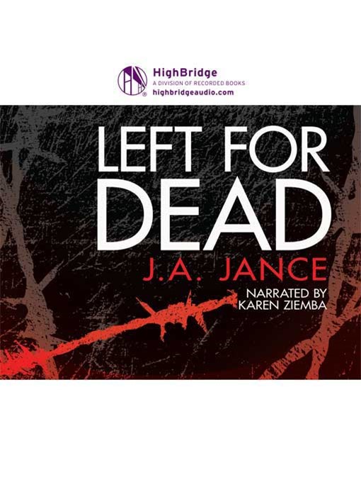 Title details for Left for Dead by J.A. Jance - Wait list